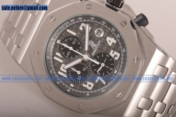 Replica Audemars Piguet Royal Oak Offshore Black Themes Watch Steel 26170st.oo.1000st.08